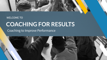 Course tile super imposed over an image of men high-fiving each other.